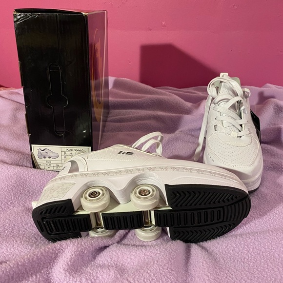 Other Brand New Kick Speed White Roller Skate Sneakers Poshmark